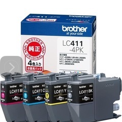 ブラザー　インクカートリッジ2セット（LC411 四色）の画像