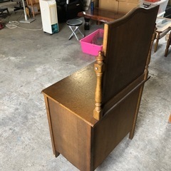 木製ドレッサーチェスト引出しの中汚れありのため格安❗️65cm×45cm×高さ70cmの画像