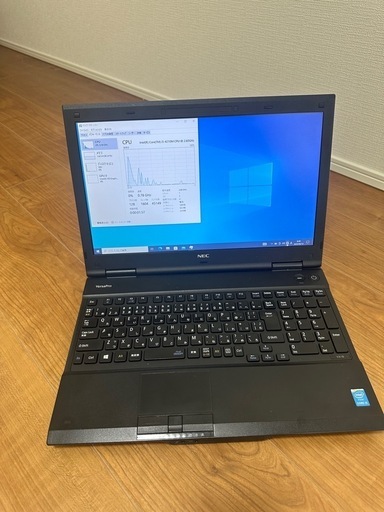 NECノートパソコン core i5メモリ8GB,SSD128,win11pro VK26TX-N