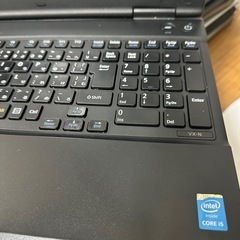 NECノートパソコン core i5メモリ8GB,SSD128,win11pro VK26TX-Nの画像