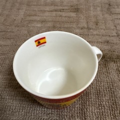 スペイン国旗　マグカップ　未使用品の画像