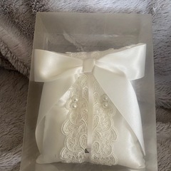 【新品未使用】リングピロー　ラザールダイヤモンドの画像
