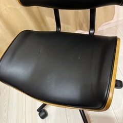 回転式　高さ調節可　北欧　デスクチェア　2脚セットの画像