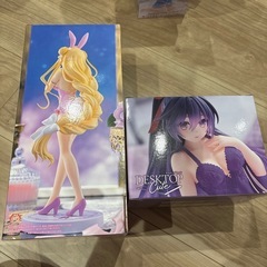 【デートアライブ】星宮六喰　夜刀神十香　フィギュアの画像