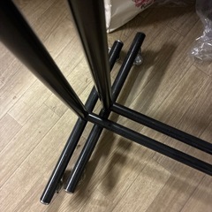 ハンガーラック　業務用　２こ　黒の画像