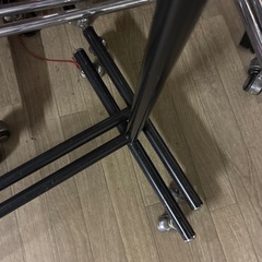 ハンガーラック　業務用　２こ　黒の画像