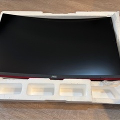 美品 AOC ゲーミング モニター ディスプレイ C27G2ZE/11 (27インチ/ワイド/曲面/ 240Hz/0.5msの画像