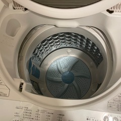 SHARP冷蔵庫、TOSHIBA洗濯機セットの画像