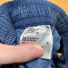 110cm 女の子 子供服　半ズボンまとめ売り ボトムス ピンク デニム ハーフパンツの画像