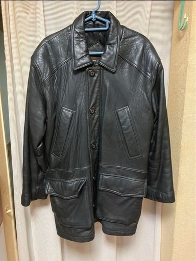 D` A  ラムレザーコート