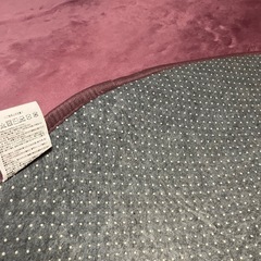 円形ラグ　130cm 低反発5mmの画像