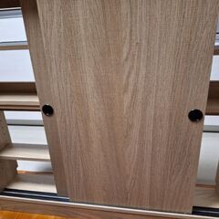 カウンター下収納　隙間　棚　の画像