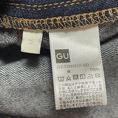 GU デニムジャンスカ Mサイズ 未使用の画像