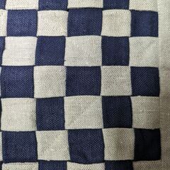 麻昆の生地で作ったテーブルクロスの画像