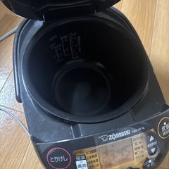 象印炊飯器 IH炊飯ジャー 5.5合炊き極め炊き NW-VE10-BA ブラックの画像