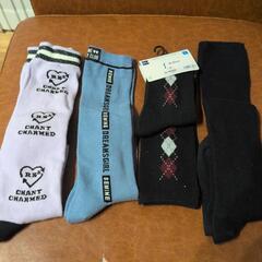 S.JENNIパジャマ上下　黒スキニー　Tシャツ4点　靴下4点の画像