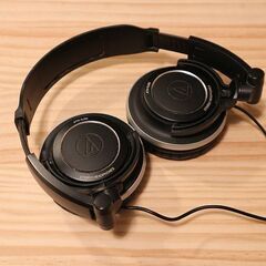 [音出し良好]Audio-Technica オーディオテクニカ ヘッドホン ATH-SJ55 ④の画像