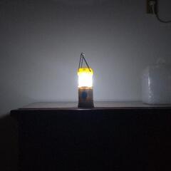 野外照明 防災グッズ 小型LEDランタン 懐中電灯として の画像