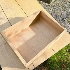 昭和レトロ 片袖机 一枚板 ヴィンテージデスク 古家具 勉強机の画像