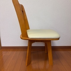 【2脚セット】北欧風ダイニングチェア　椅子の画像