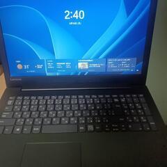 行橋市　lenovoグレイ　高性能6世代Core i3搭載 高速SSD240G　メモリ4G 　大画面15.6インチ　薄型軽量モデル　カメラ内蔵　HDMI出力　USB3.0 Wifi対応の画像