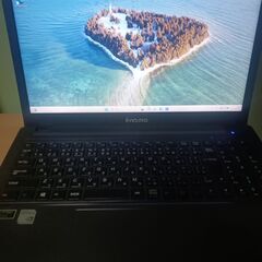 行橋市　パソコン工房iiyama　高性能Corei7搭載　高速SSD搭載　メモリ8G CD/DVD/読み書き　　大画面15.6インチ　カメラ内蔵　テンキー内臓　USB3.0 Wifi対の画像