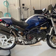 ドカティモンスターS4R車検9年4月までカスタム80万以上
の画像