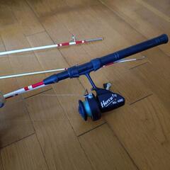 釣り竿Hercly Hs-600+2本の画像