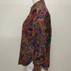 シャツ　赤・青・緑　レディースの画像