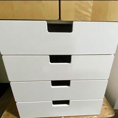 M554 IKEA STUVA キッズワードローブ 
収納コンビネーション扉・引き出し付きの画像