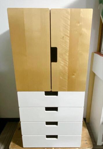 M554 IKEA STUVA キッズワードローブ 収納コンビネーション扉