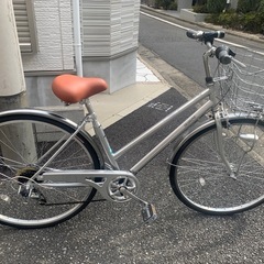 ギア付きオートライト自転車の画像