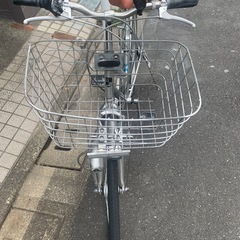 ギア付きオートライト自転車の画像