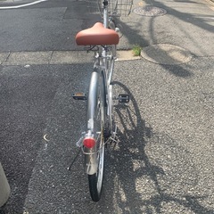 ギア付きオートライト自転車の画像