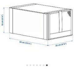 本日中お取引希望。￥500IKEA 収納ケースの画像