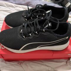 PUMA Soft Ride スニーカー ブラック28cmファイティンのナノコーティング済みの画像