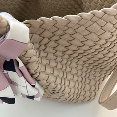 メッシュバッグ　ショルダー肩掛けもできるの画像