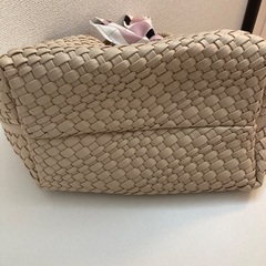 メッシュバッグ　ショルダー肩掛けもできるの画像