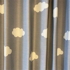 ニトリの小窓用カーテン　⚠️１枚のみの画像