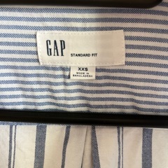 GAP ストライプ　SLIM FIT EASY IRON 長袖シャツ　メンズの画像