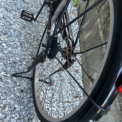 自転車　ブラック　26インチの画像