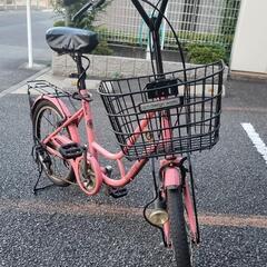  🔰シマノ自転車 変速6段カゴ付きの画像
