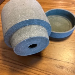 再生プラスチックの植木鉢の画像