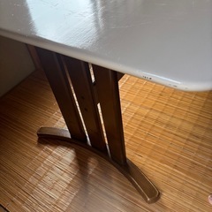 ダイニングテーブル　横150x縦90x高さ72cm作業台の画像