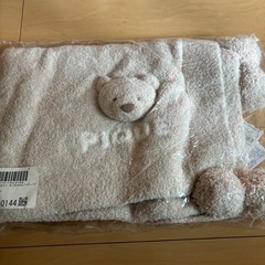 新品　ジェラピケ　ブランケット　おくるみ　くま　ベージュの画像