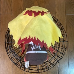 画像2枚追加【鹿児島市内、8月18日までに引取可能な方】鬼滅の刃　煉獄杏寿郎　ぬいぐるみの画像