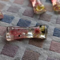 ドライフラワー箸置き5個セットの画像