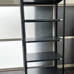 スチールラック (約)幅87.5cm×奥行45cm×高さ180cm 「ネオブラック」の画像