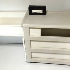 無料配達します🚚美品💖白系3個セット💖３段チェスト＆衣装ケース💖の画像