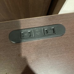 ワーキングテーブル　電源コード付きの画像